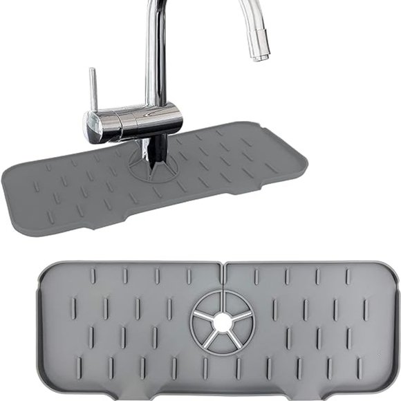Source Unknown Other - Silicone Sink/Faucet Water Catcher Mat, Kitchen Faucet Sink Splash Guard NEW